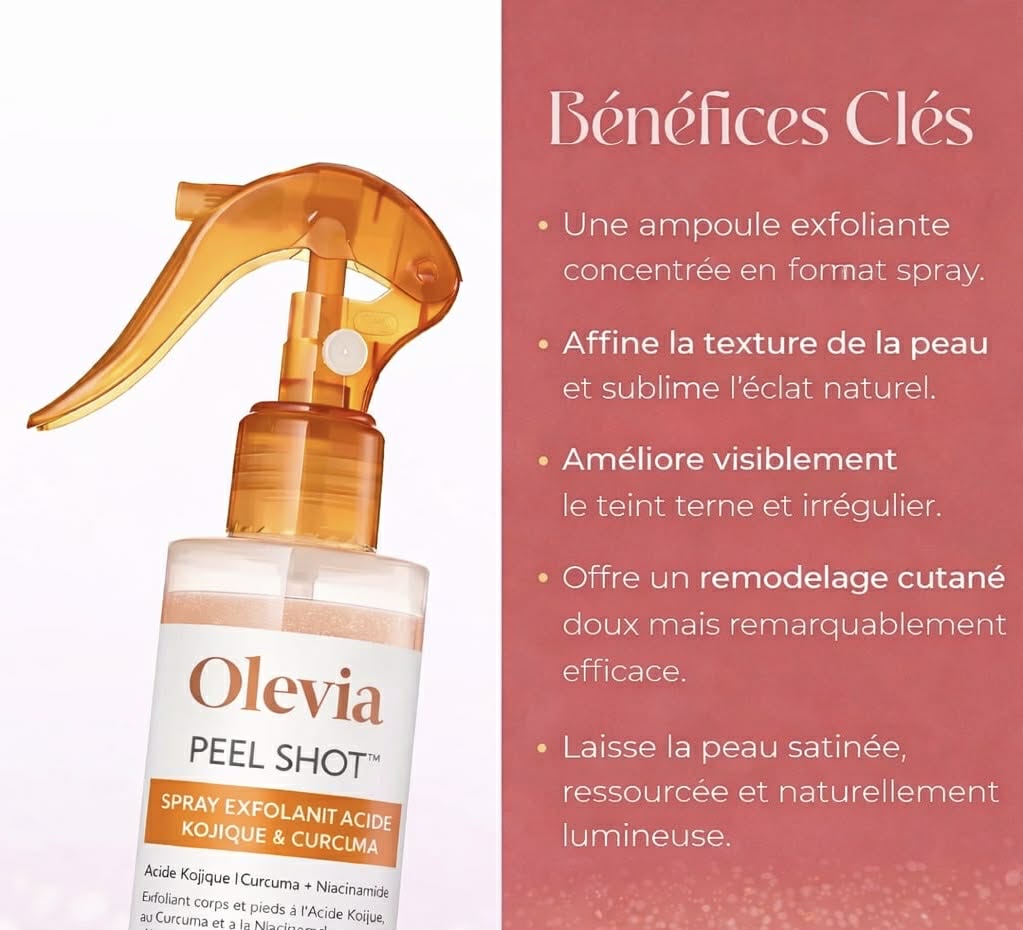 Spray Exfoliant Kojique & Curcuma — Olevia